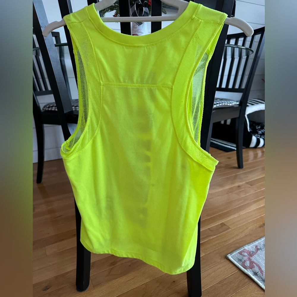 Zumba Fitness Neon Yellow Tank Top - Picture 3 of 6